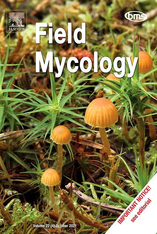 Go to journal home page - Field Mycology